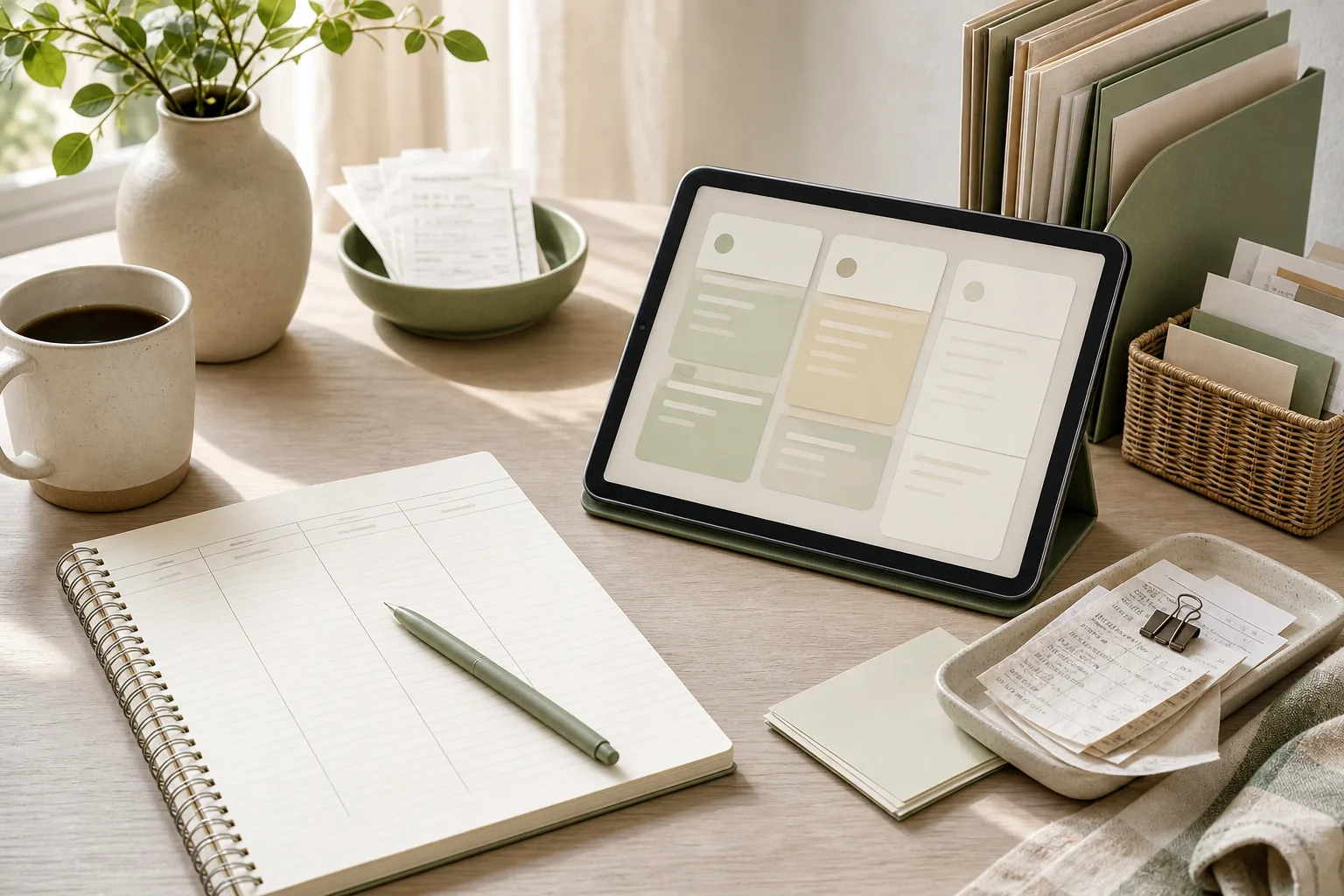 Household Spending Organization: A Simple Four-Step Checklist
