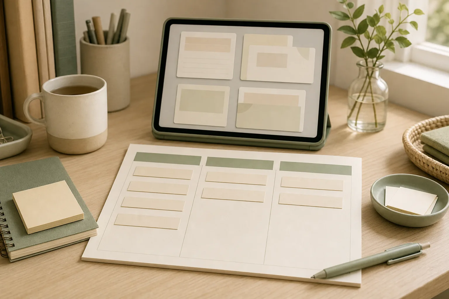 Daily Task Prioritization: A Three-Column Work Plan