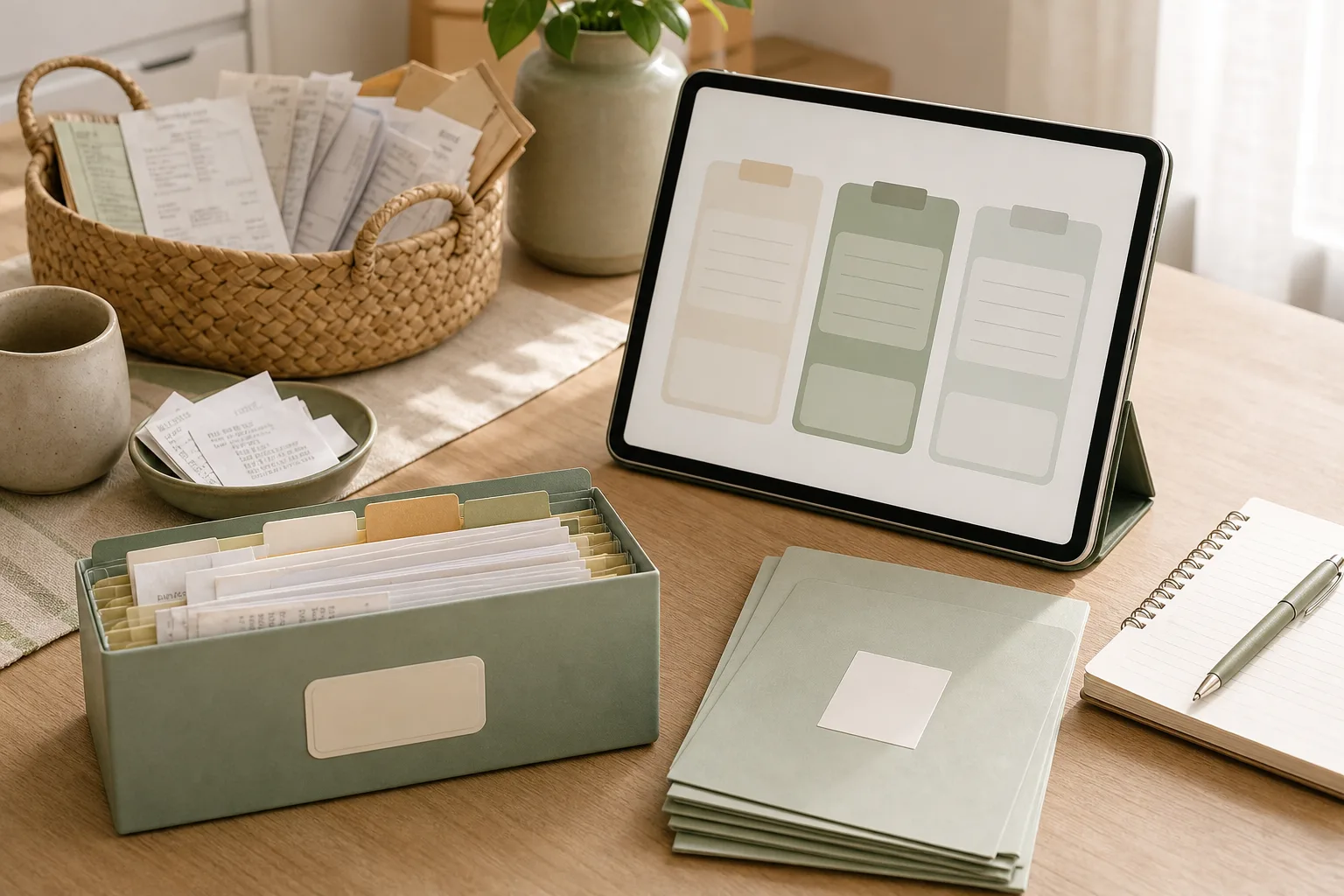 A 15-Minute Monthly Receipt Archive for Household Spending